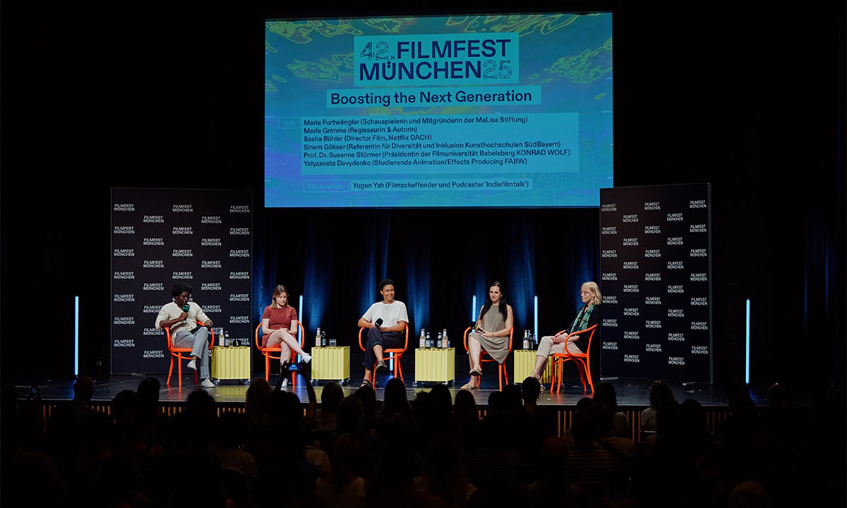 Panel zur Diversität in der Filmbranche – Erfolgsbilanz und Zukunft der Hochschulkooperation beim FILMFEST MÜNCHEN
